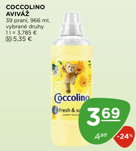 Coccolino aviváž