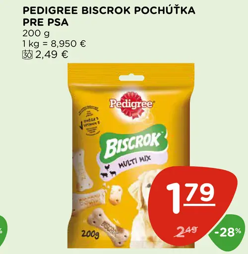 Pedigree Biskrock Multi Mix pochúťka pre psa