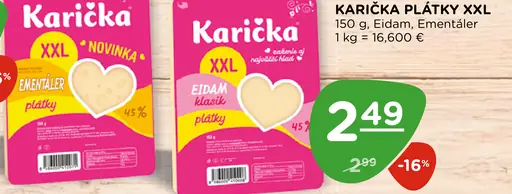 Karička Eidam plátky XXL