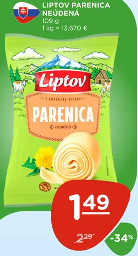 Liptov Parenica neúdená