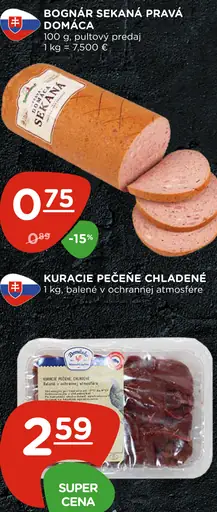Bognár sekaná pravá domáca