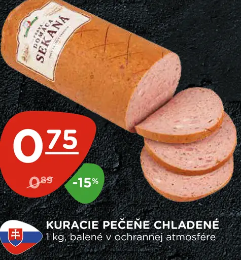 Kuracie pečené chladené