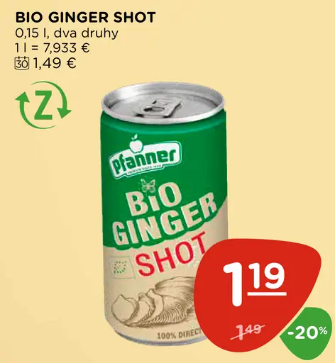 Bio ginger shot