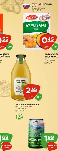 Thymos mletá kurkuma