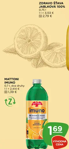 Mattoni Imuno mango pomaranč