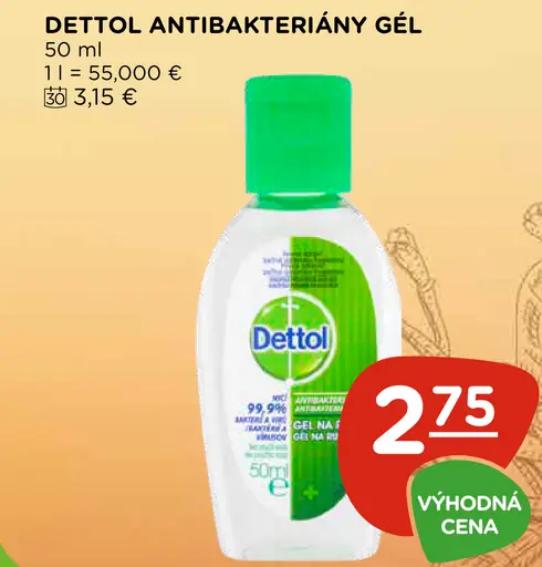 Dettol antibakteriálny gél