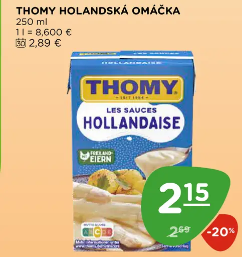 THOMY Holandská omáčka
