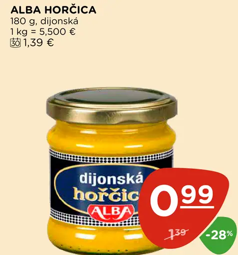 Alba Dijonská horčica