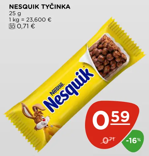 Nestlé Nesquik tyčinka