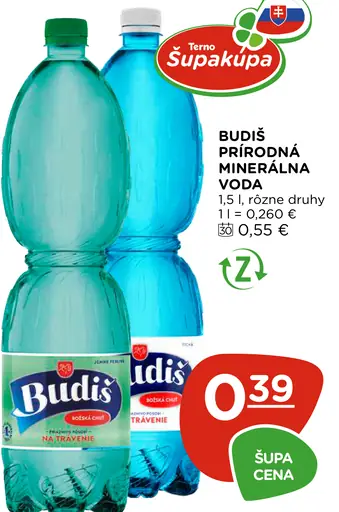 Budiš minerálna voda
