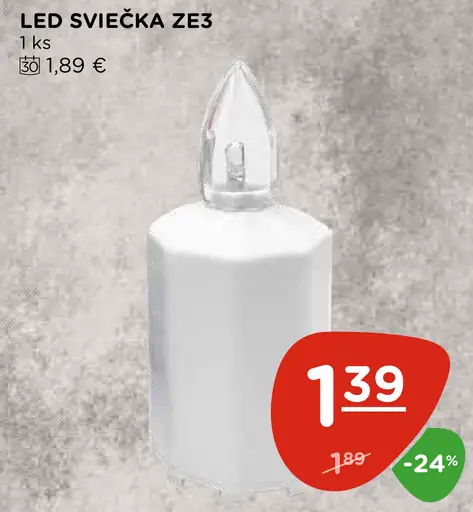 LED sviečka ZE3
