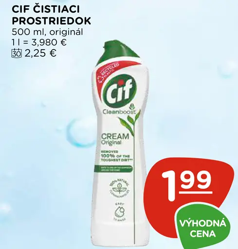 Cif čistiaci prostriedok Cream Original
