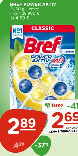 Bref Power Aktiv Lemon