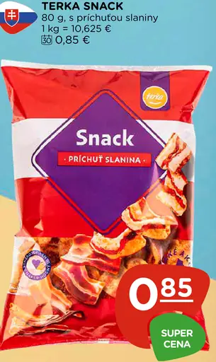 Terka Snack s príchuťou slaniny