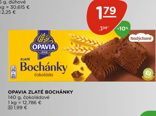 Opavia Zlaté bochánky čokoláda