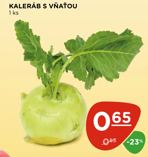 Kaleráb s vňaťou