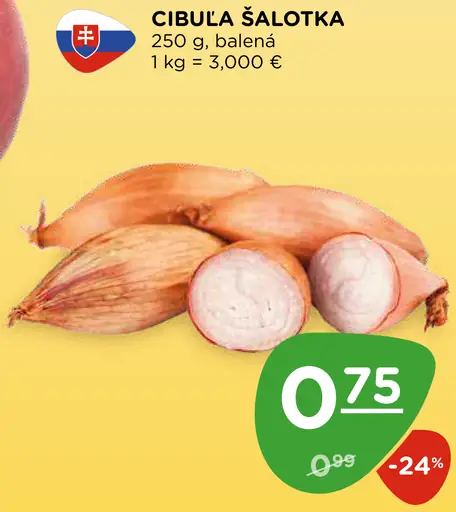 Cibuľa šalotka