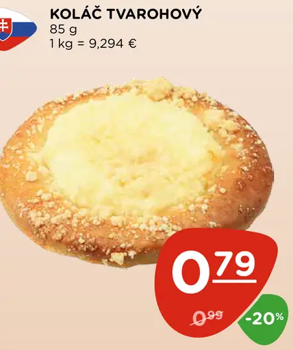 Koláč tvarohový