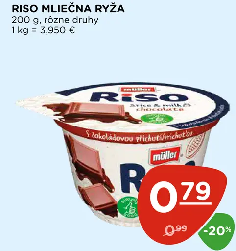 Müller Riso Mliečna ryža