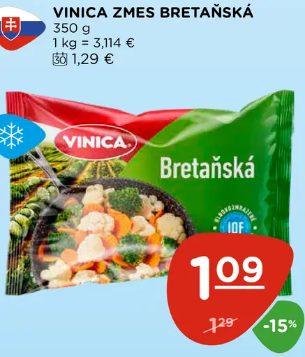 Vinica zmes Bretaňska
