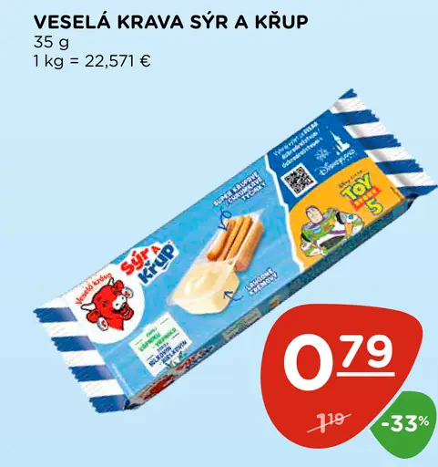 Veselá kráva Syr a krup