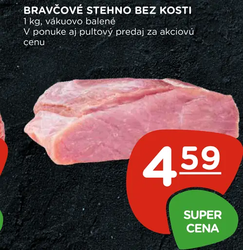 Bravčové stehno bez kosti
