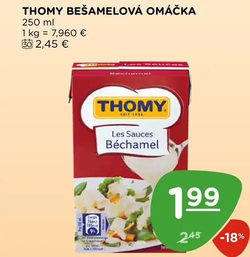 THOMY Bešamelová omáčka