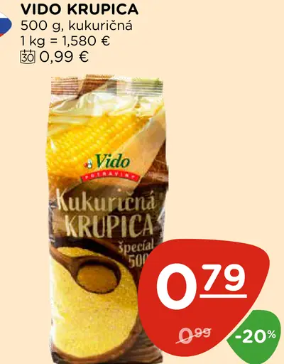 Vido krupica kukuričná