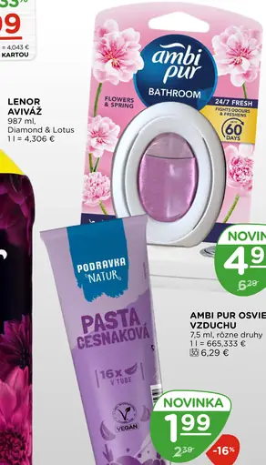 Podravka Natur cesnaková pasta