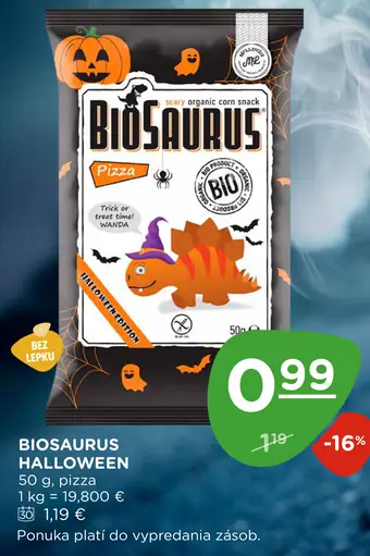 Biosaurus Pizza Halloween