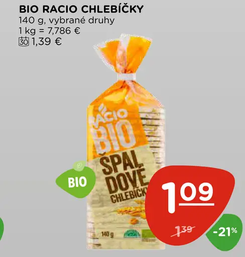 BIO Racio Chlebíčky