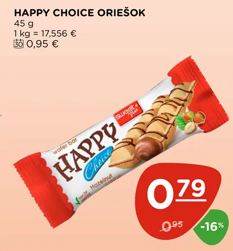 Happy Choice Oriešok