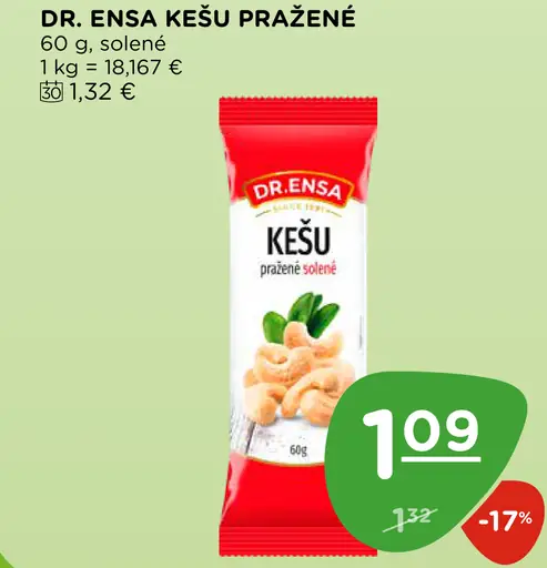 Dr. Ensa Kešu pražené solené