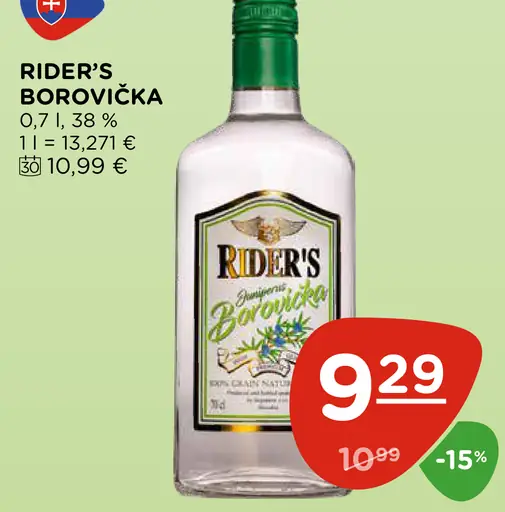 Rider's Borovička