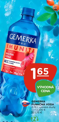 Gemerka Pro Imunita s príchuťou malina šípka