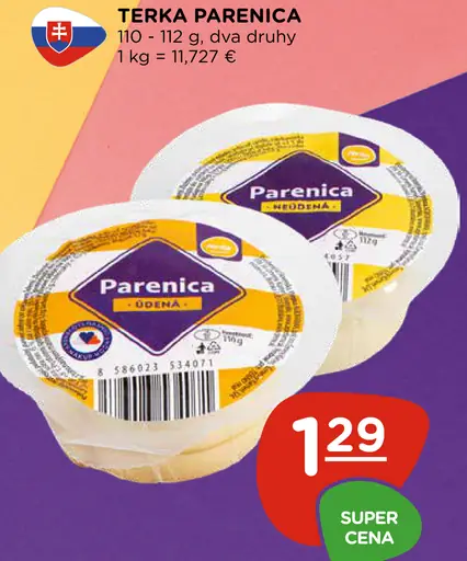 Terka parenica údená, dva druhy