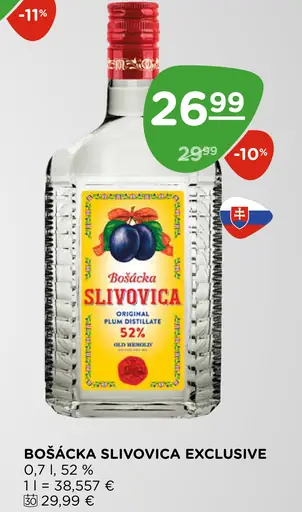 Bošácka slivovica Exclusive