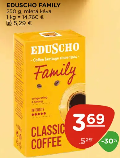 Káva mletá Family Classic EduScho