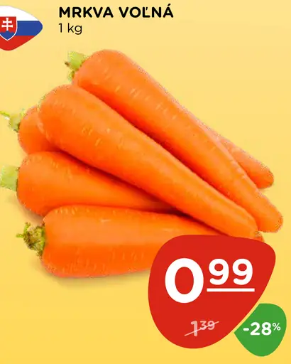 Mrkva voľná