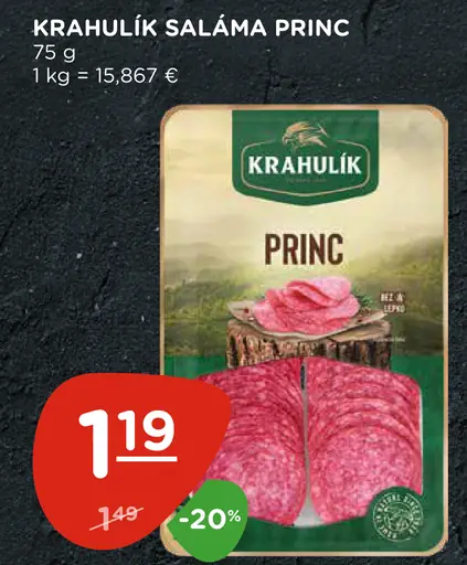 Krahulík saláma Princ