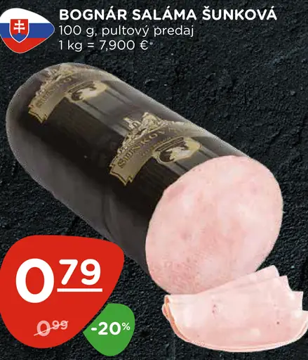 Bognár saláma šunková