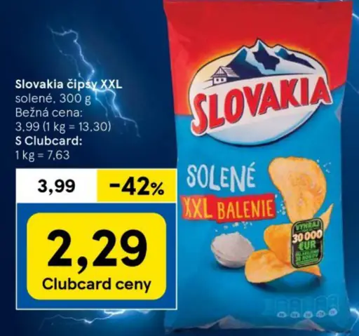 Slovakia čipsy XXL