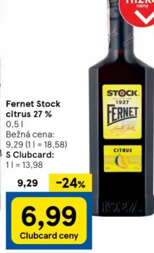 Fernet Stock citrus 27 %