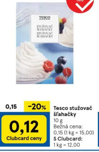 Tesco stužovač šľahačky