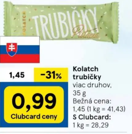 Kolatčík trubičky