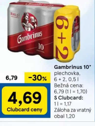 Gambrinus 10°