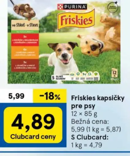 Friskies kapsičky pre psy