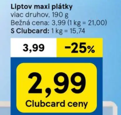 Liptov maxi plátky