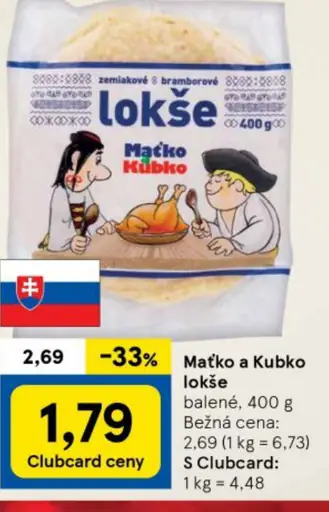 Maťko a Kubko lokše