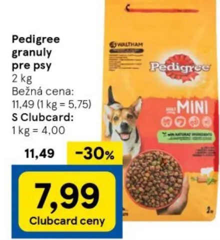 Pedigree granuly pre psy